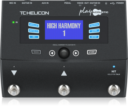 TC Helicon Play Acoustic & Vocal Effects Processor Pedal