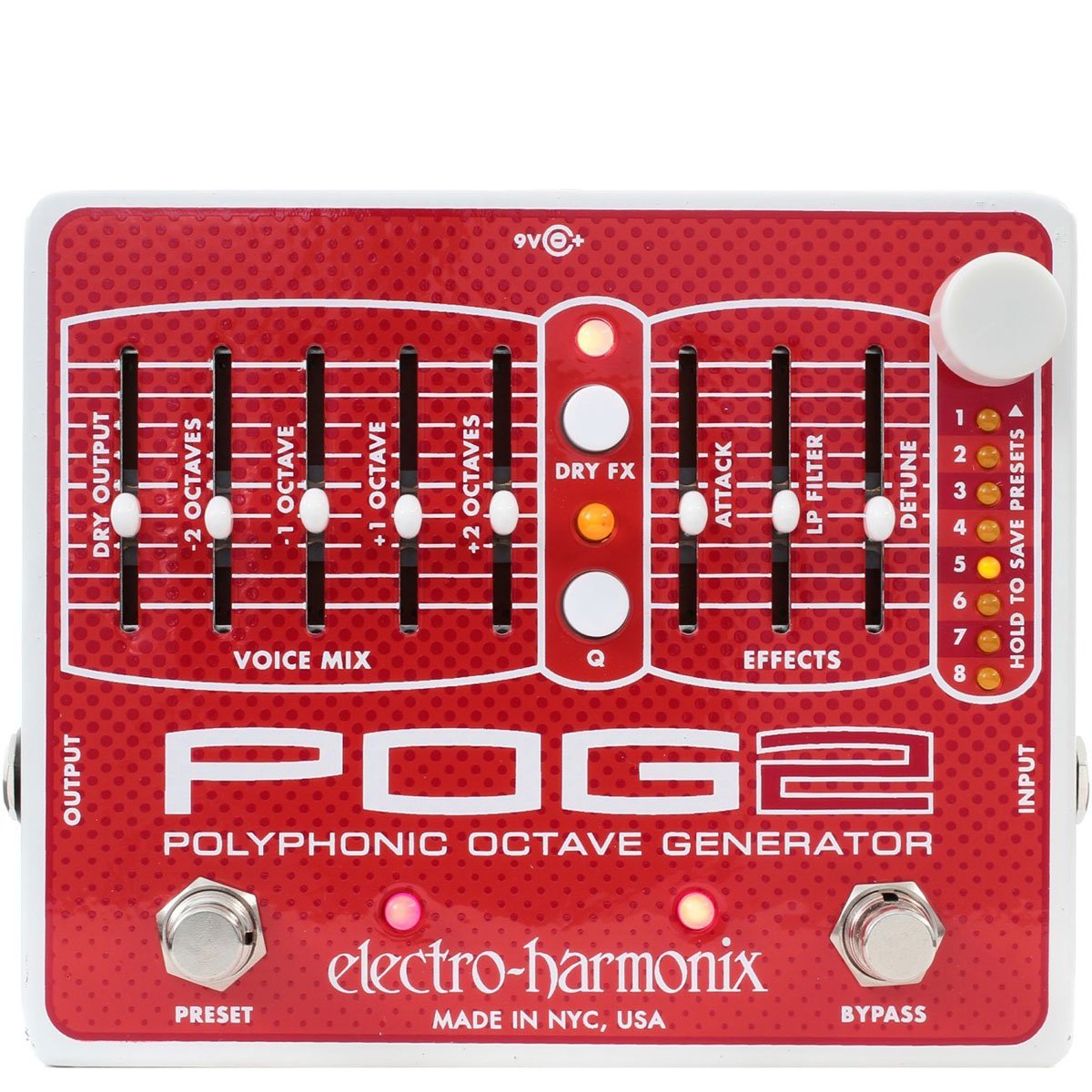 Electro-Harmonix Pog2 Polyphonic Octave Generator Pedal