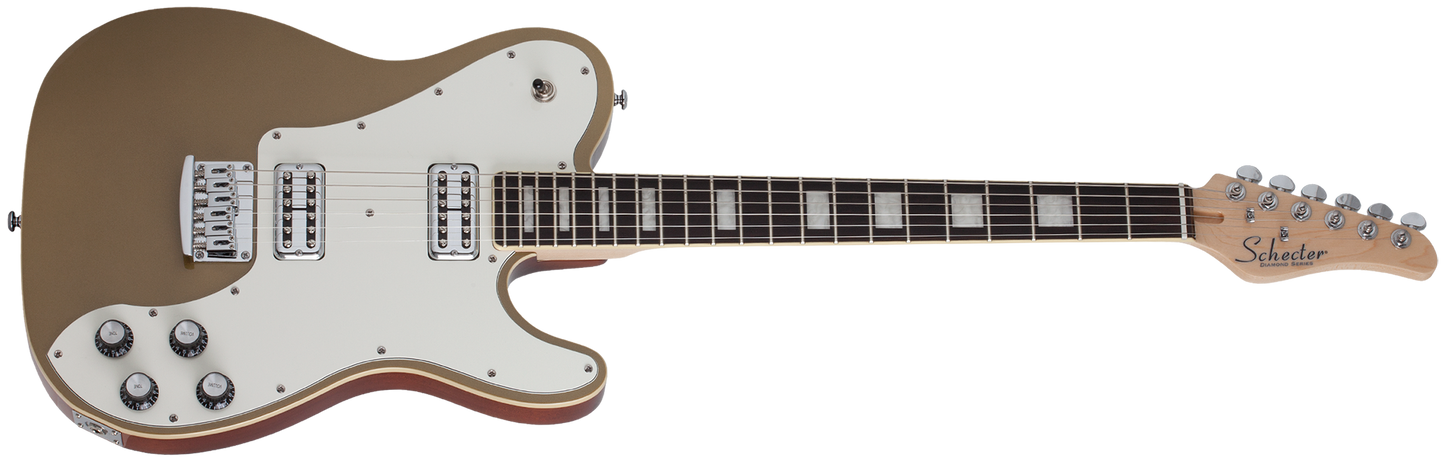 SCHECTER PT FASTBACK - GOLD TOP