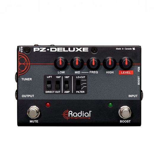 Radial PZ Deluxe Preamp & DI For Acoustic Guitar
