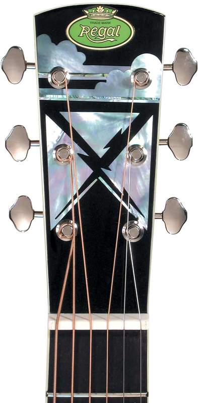 REGAL RD-52 BLACK LIGHTNING SQUARENECK RESONOPHONIC
