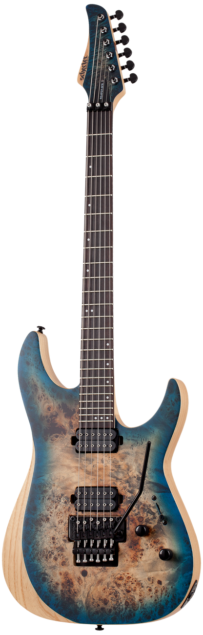 Schecter Reaper 6 Floyd Rose - Satin Sky Burst