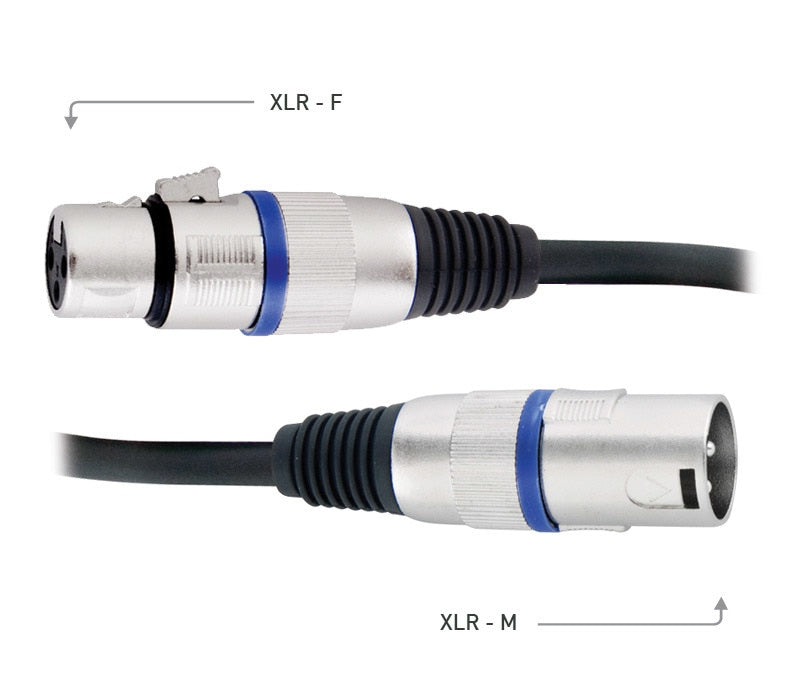 CARSON ROCKLINES 20FT XLR TO XLR MICROPHONE CABLE