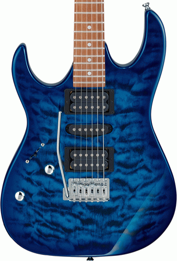 Ibanez RX70QAL - Trans Blue Burst - Left Hand