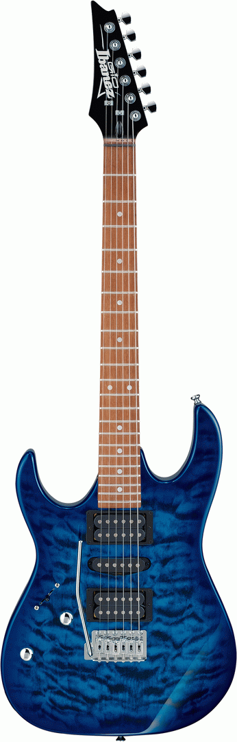 Ibanez RX70QAL - Trans Blue Burst - Left Hand