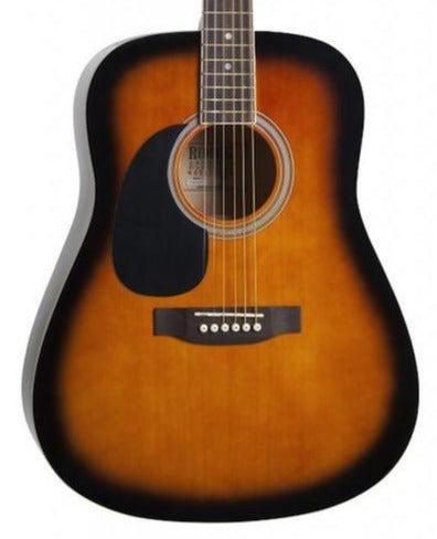 REDDING RED50LHTS ACOUSTIC LEFT HANDED GUITAR TOBACCO SUNBURST