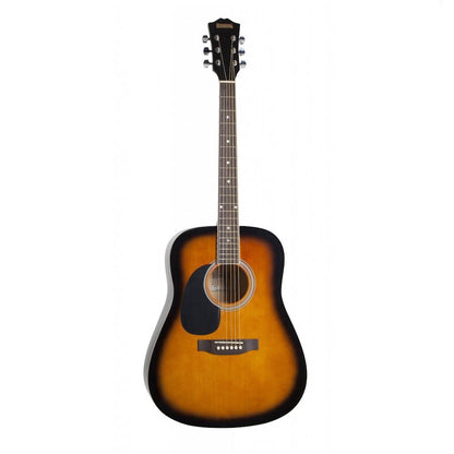 REDDING RED50LHTS ACOUSTIC LEFT HANDED GUITAR TOBACCO SUNBURST