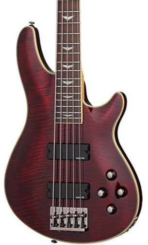 Schecter Omen Extreme 5-String Bass - Black Cherry