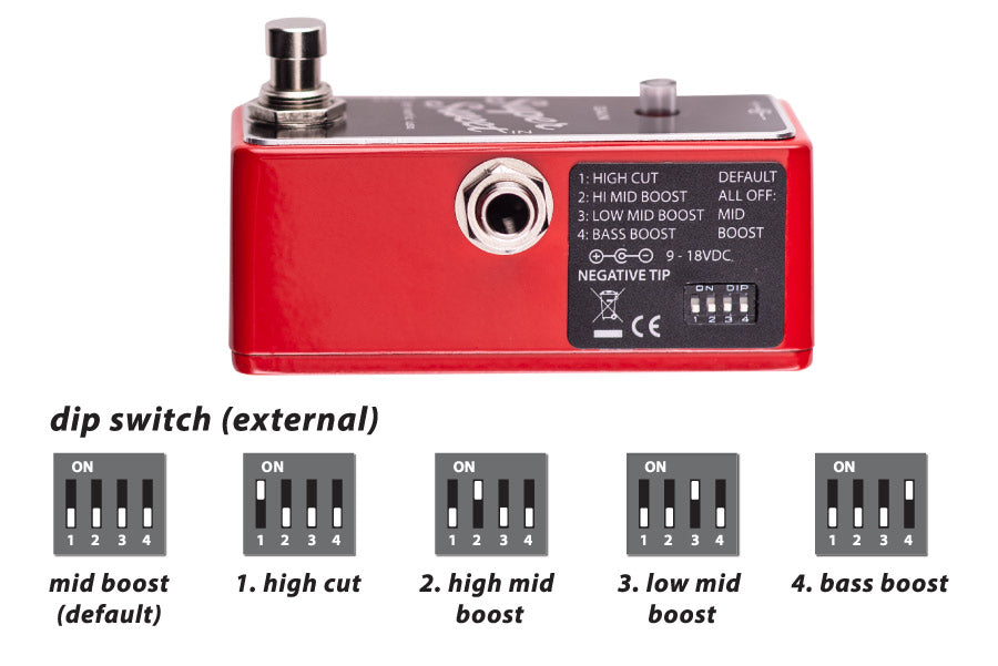 Xotic Super Sweet Boost - Compact Booster Pedal