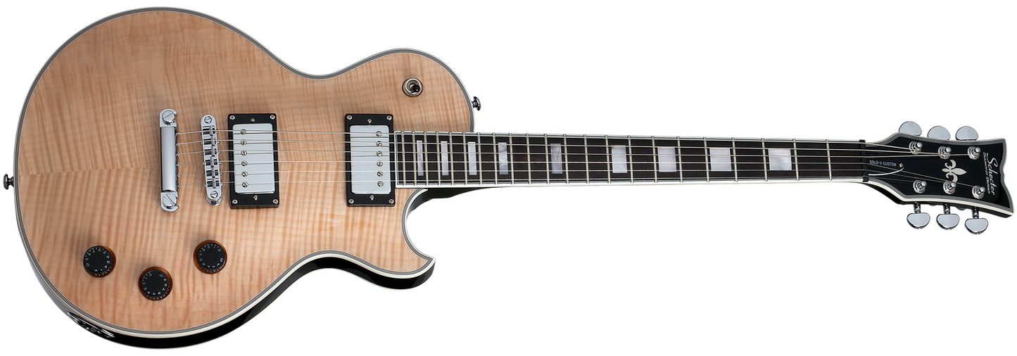 SCHECTER SOLO II CUSTOM ELECTRIC - GLOSS NATURAL