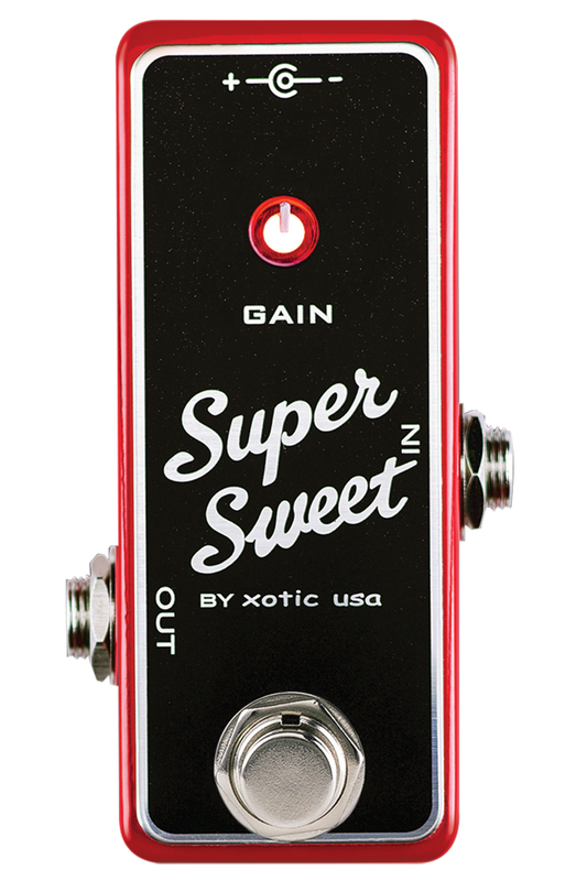 Xotic Super Sweet Boost - Compact Booster Pedal