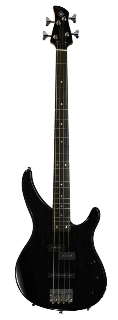Yamaha TRBX174 Exotic Wood Bass Translucent Black Guitar