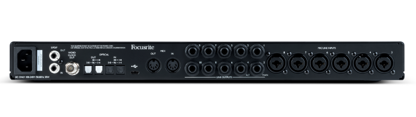 Focusrite Scarlett 18i20 (3rd Gen) USB Audio Interface