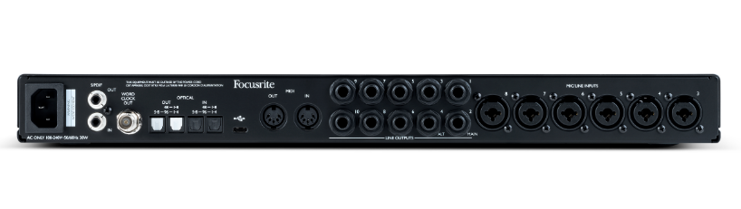 Focusrite Scarlett 18i20 (3rd Gen) USB Audio Interface – Guitar