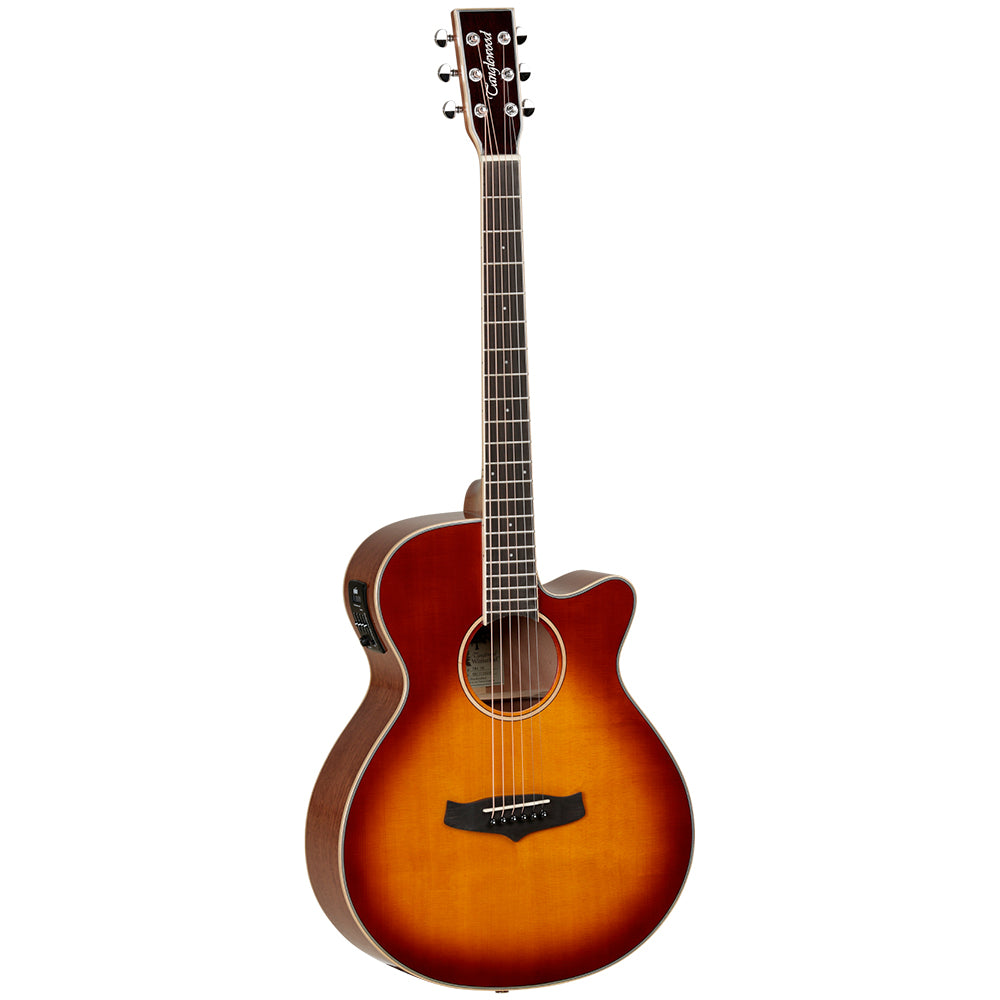 Tanglewood TW4 Winterleaf Superfolk Acoustic Guitar - Sunburst