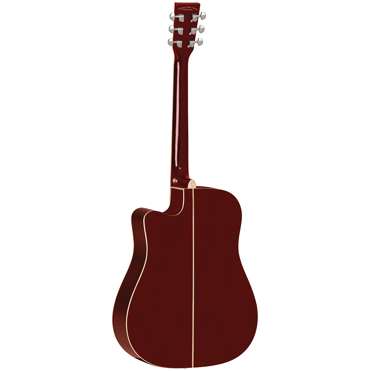TANGLEWOOD TW5WR WINE RED GLOSS FINISH SOLID TOP