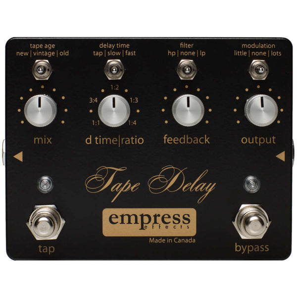 Empress Effects -Tape Delay Pedal | Guitar Bros