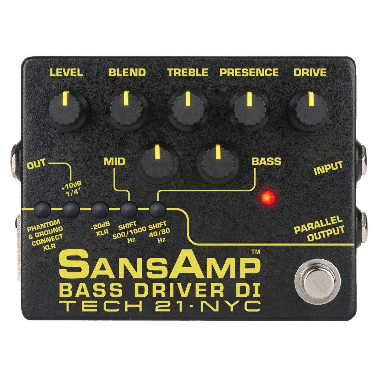 Tech 21 Sansamp Bass Driver DI Pedal V2