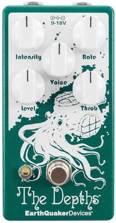 Earthquaker Devices The Depths - Analogue Optical Vibe Machine Pedal
