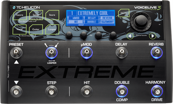 TC Helicon Voicelive 3 Extreme - Vocal Multi Effects Pedal
