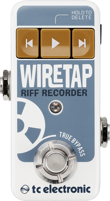 TC Electronic Wiretap Riff Recorder Pedal