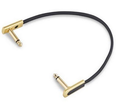 Warwick Rockboard Flat Patch Cable Gold - 20cm