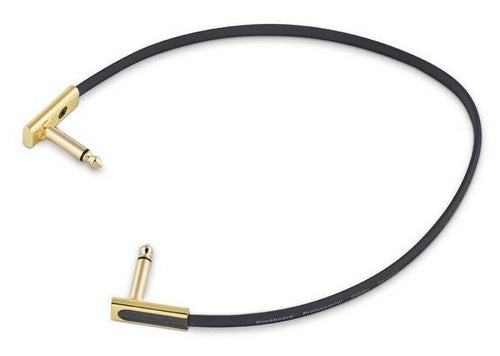 Warwick Rockboard Flat Patch Cable Gold - 30cm