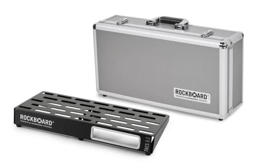 Warwick Rockboard Tres 3.1 - Pedalboard in Flight Case