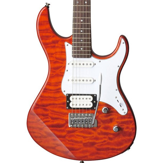Yamaha Pacifica PAC212VQM - Quilted Maple - Caramel Brown