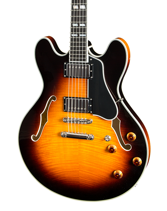 EASTMAN T486 SEMI-HOLLOWBODY ELECTRIC - SUNBURST