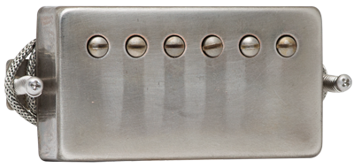 XOTIC RAW VINTAGE PAF F-SPACED HUMBUCKER PICKUP AGED COVER