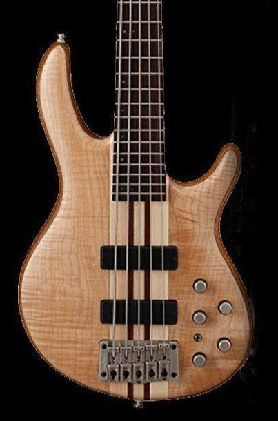 Cort A5 Plus FMMH 5-String Bass - Natural