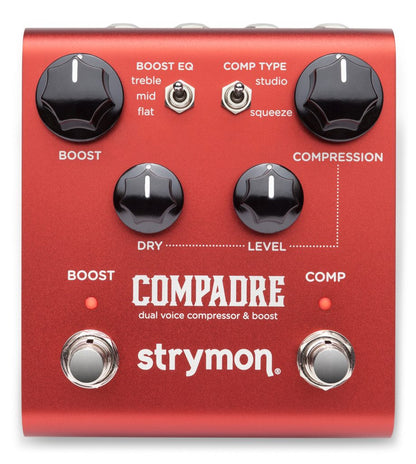 Strymon Compadre - Dual Voice Compressor & Boost Pedal