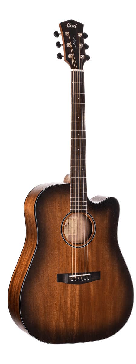 Cort Core-DC Dreadnought - Open Pore Black Burst