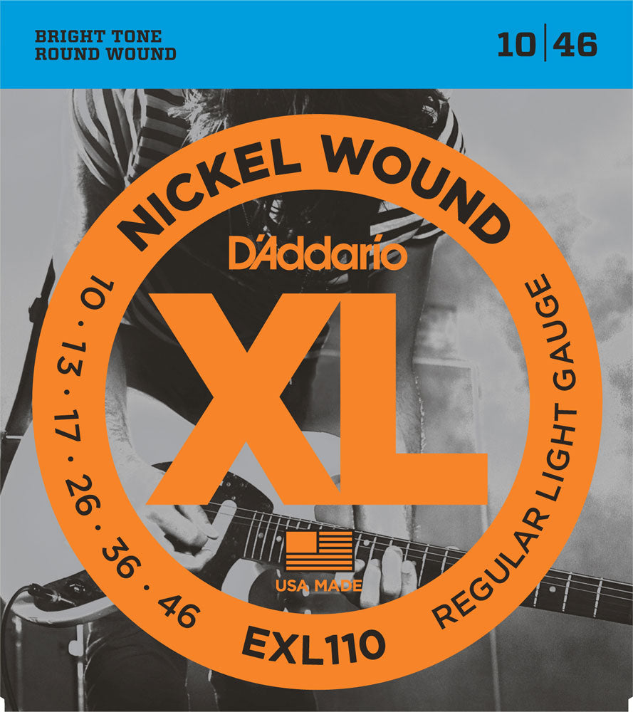 D'Addario Electric XL Nickel Wound EXL110 - 10-46 Light