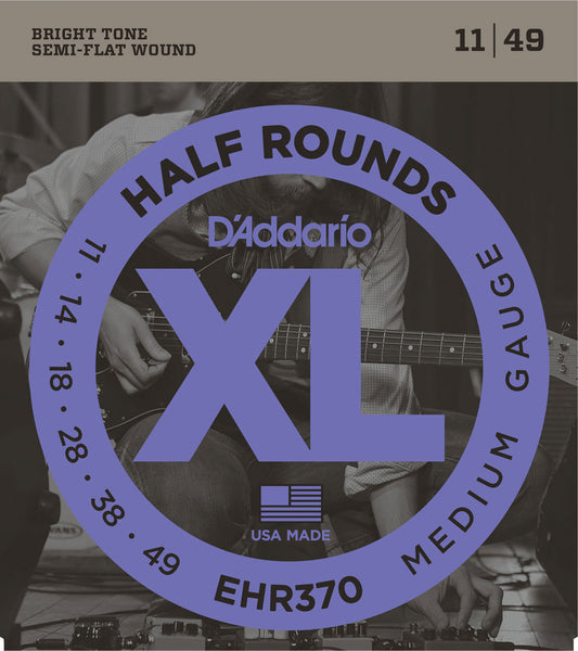 D'Addario Electric Half Rounds EHR370 - 11-49 Medium