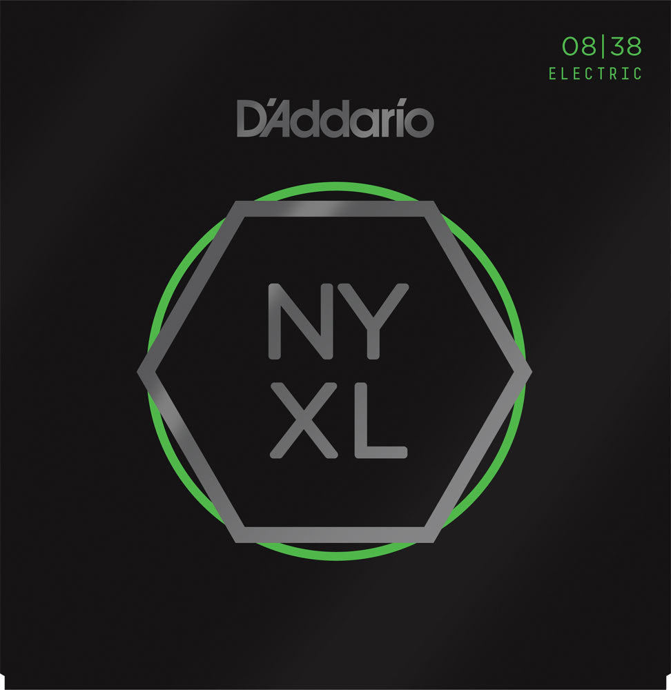 D'Addario Electric NYXL Nickel Wound - 8-38 Super Light