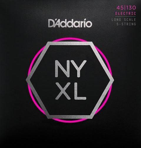 D'Addario Bass NYXL Nickel Wound - 45-130 5-String