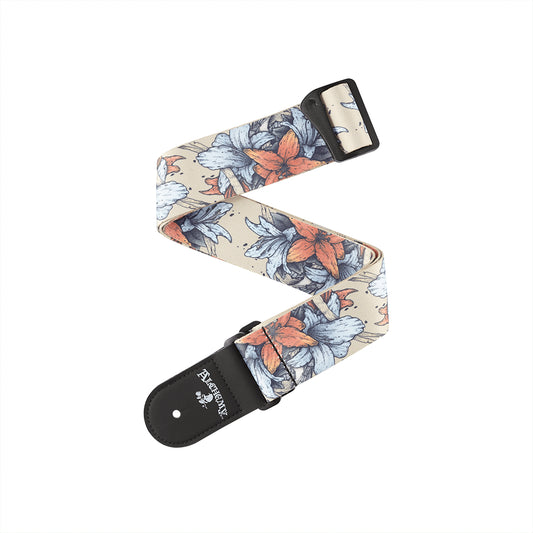 D'ADDARIO ALCHEMY - DEATH IN BLOOM - WOVEN GUITAR STRAP