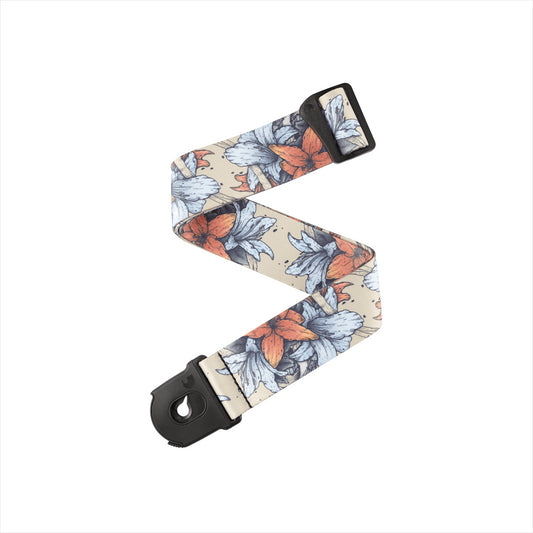 D'ADDARIO ALCHEMY - DEATH IN BLOOM - LOCKING GUITAR STRAP