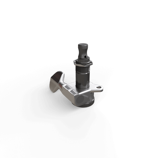 D'Addario AutoTrim Locking Tuning Machines - 6 in-Line - Chrome
