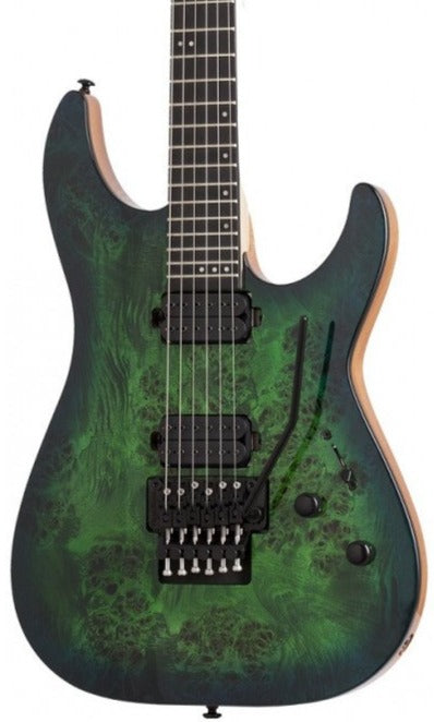 Schecter C-6 Pro Floyd Rose - Aqua Burst