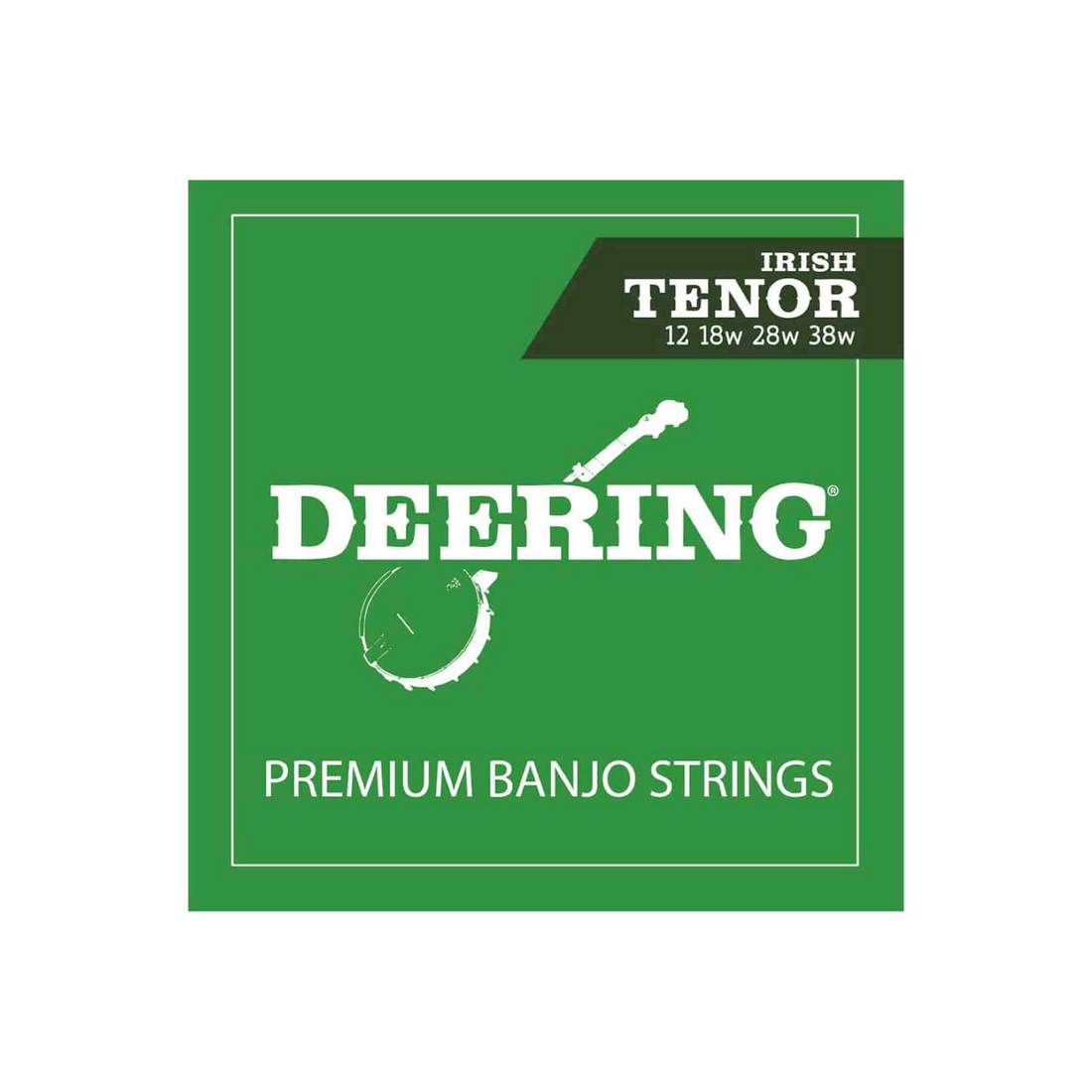 Deering 'Irish' Tenor Banjo Strings 12-38w