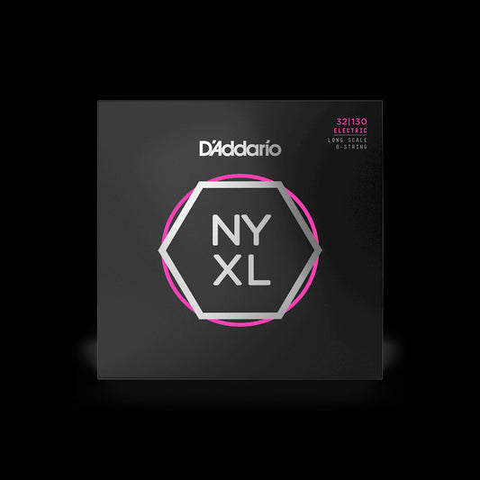 D'Addario Bass NYXL32130 - 32-130 - Long Scale - 6-String