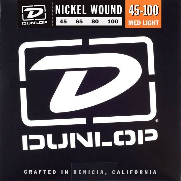 Dunlop Nickel Wound Bass Strings - 45-100