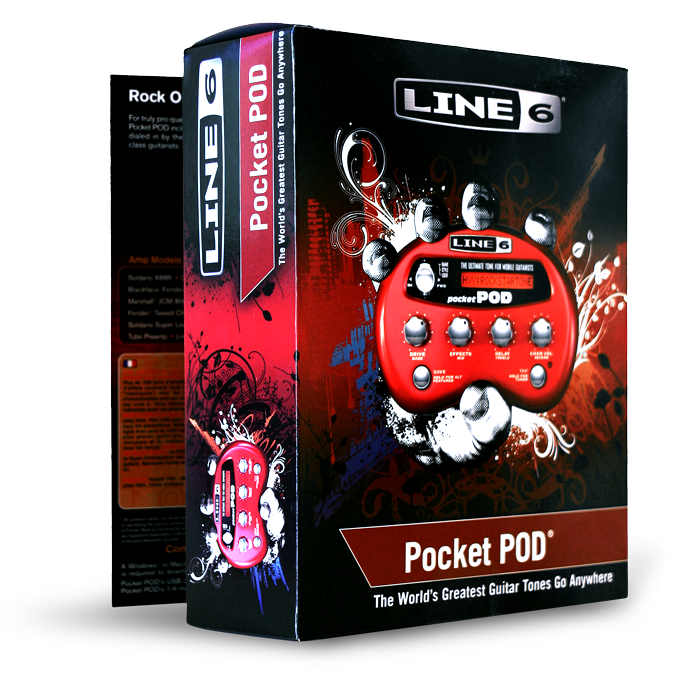 Line 6 Pocket Pod Battery Powered Effects Processor