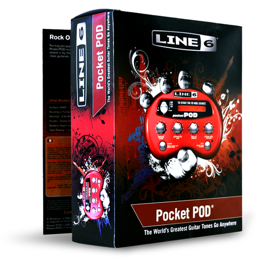 Line 6 Pocket Pod Battery Powered Effects Processor