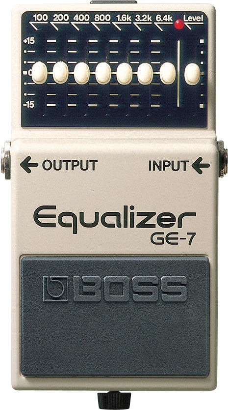 eq guitar pedal Boss GE-7 - Graphic Equalizer - Size:Nemesis Schwarz 7.8Ah restore punch and treble With the new LITHOS, custom_template