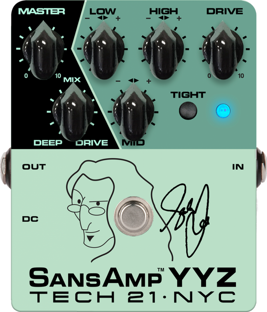 Tech 21 Sansamp Geddy Lee YYZ Signature Pedal