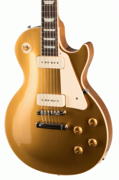 GIBSON LES PAUL STANDARD 50s - GOLD TOP - P90s